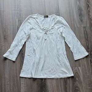 🍁 Athena lace-up pique Top 🍁